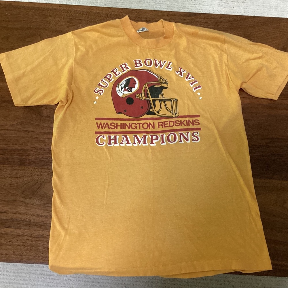 Vintage Super Bowl XVII Washington Redskins Vintage 1982/1983 Downerwear T-Shirt